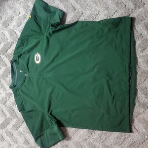 Men Nylon Green Bay Packer Pullover